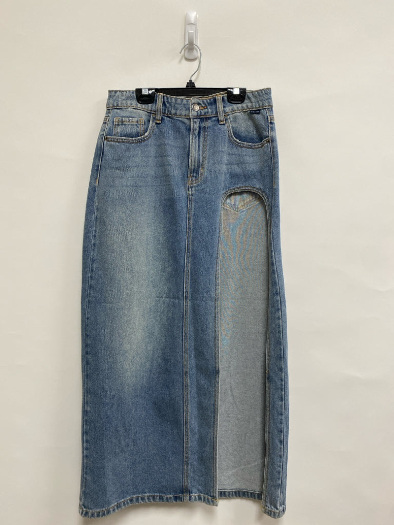CELLO Size S Blue Faded Denim Ladies Skirt