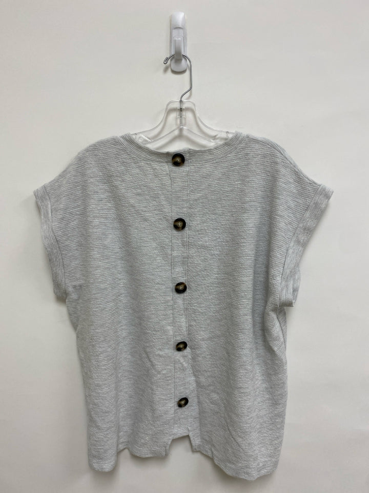 NWT Chenault Size XL Pale Gray Ladies Top