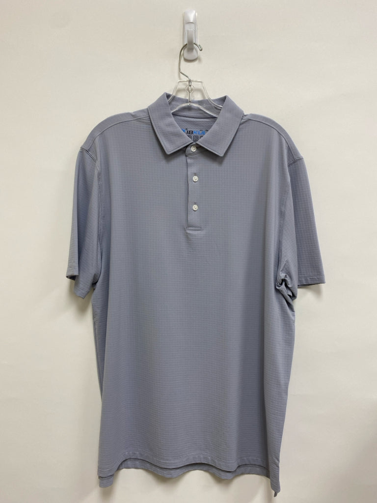 IBKUL Size L Gray Polo Men&