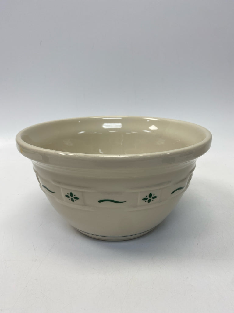 Longaberger Cream Black Accents Bowl(s)