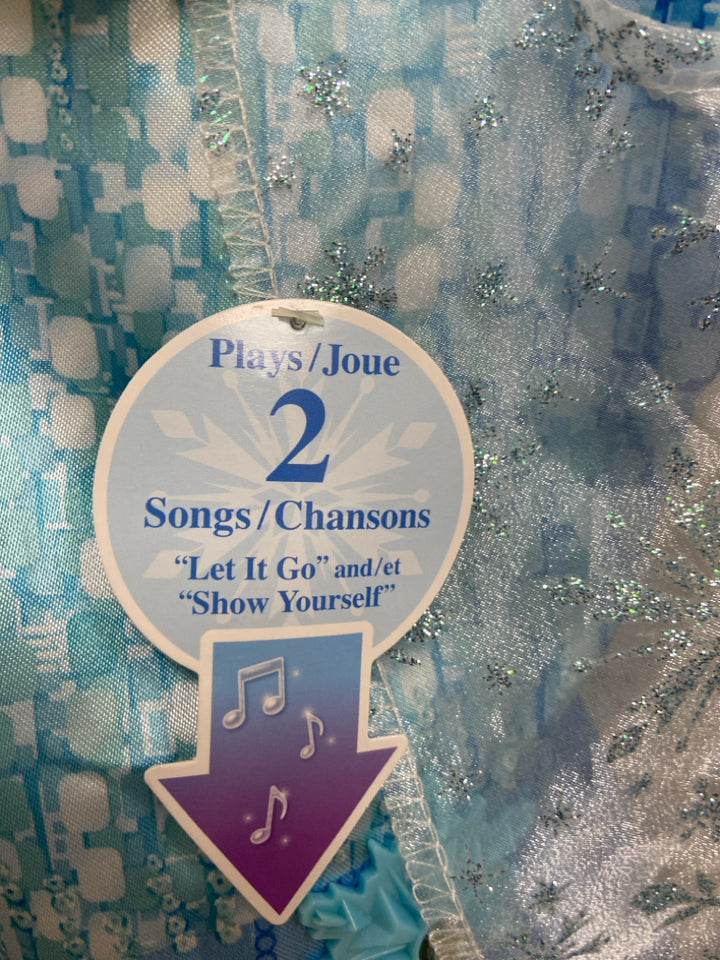NWT Disney SIZE 4/6 White Blue Mesh Girl&