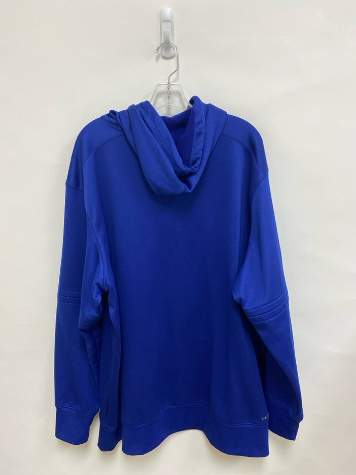 Nike Size 3X Blue White Hooded Men&