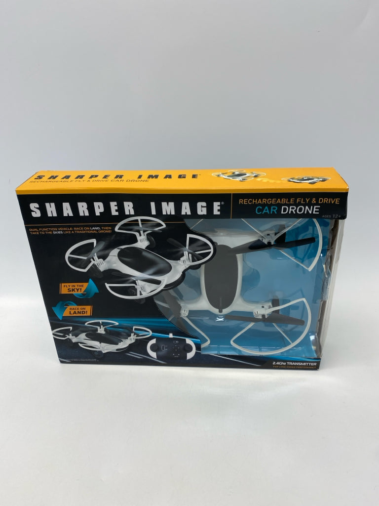NEW/BOX Sharper Image White Black Radio Control Toy