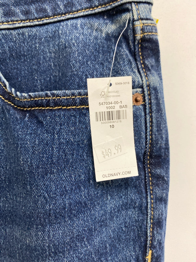 NWT Old Navy Size 10 Dark Blue Ladies Jeans