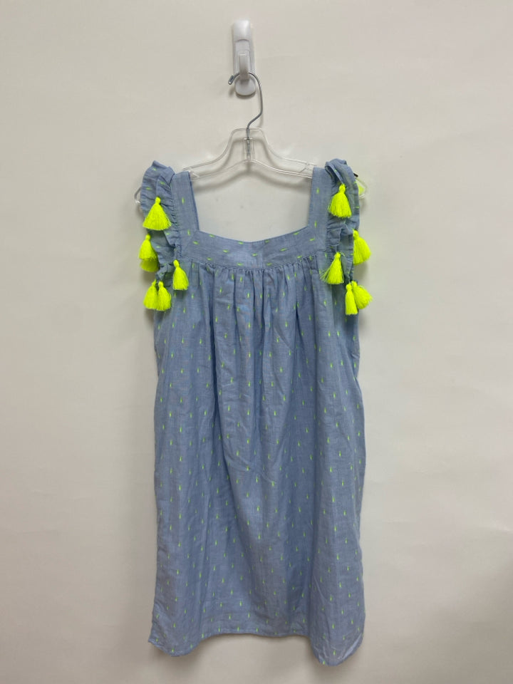 NWT Vineyard Vines SIZE M Blue Neon Yellow Girl&