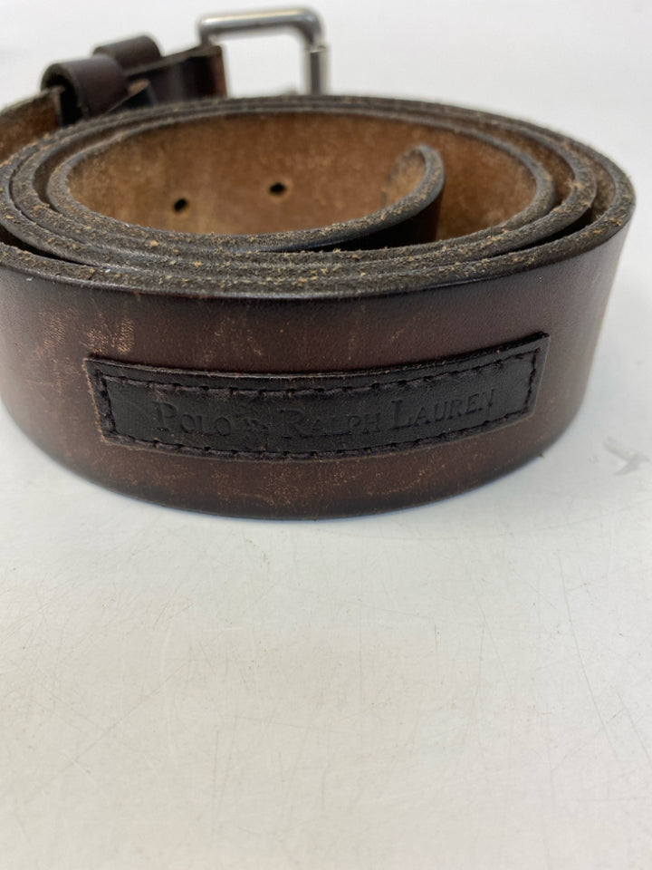 Ralph Lauren Size 40 Brown Distressed Men&