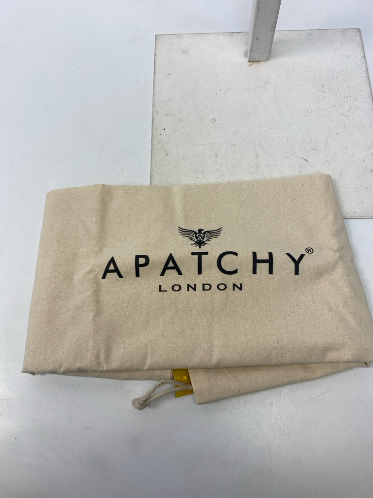 NWT Apatchy London Brown Suede Handbag