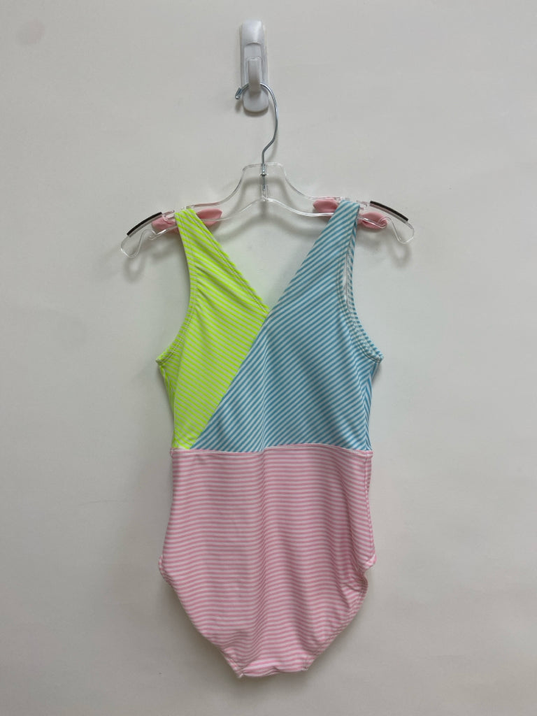 Cat &amp; Jack SIZE 10/12 Multi-Color White Stripes Girl&