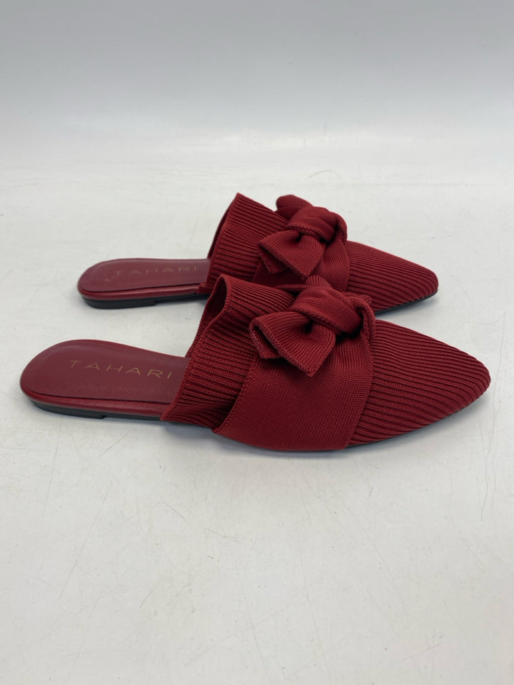 Tahari US Shoe Size 7.5 Red Flats