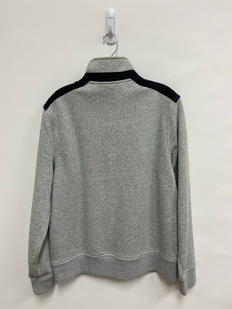 Michael Kors Size L Black Gray Color Block Quarter Zip Men&