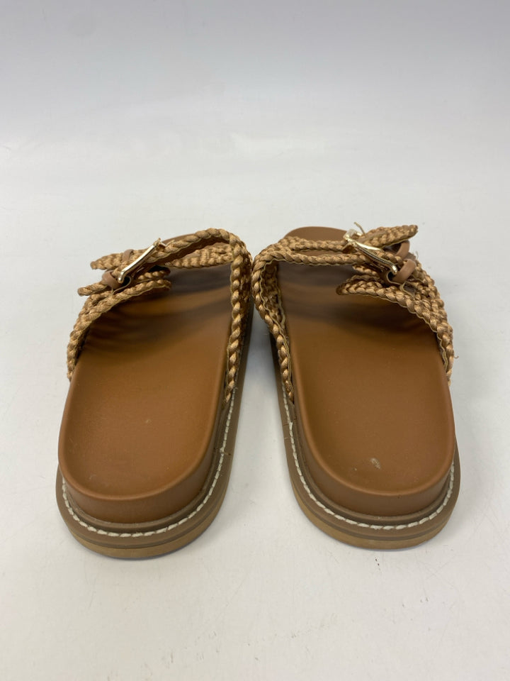 Joie  Size 9 Brown Braided Sandals