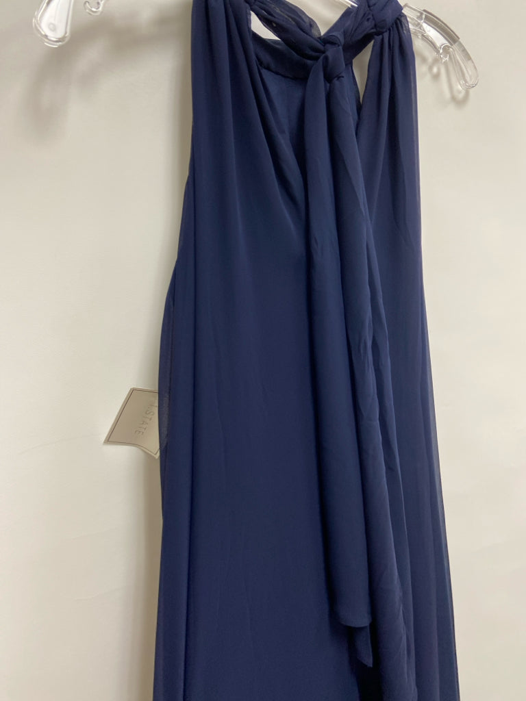 NWT 1.STATE Size S Navy Sleeveless Ladies Dress
