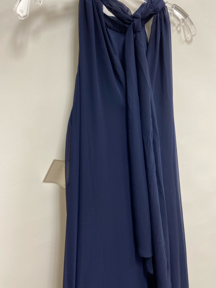 NWT 1.STATE Size S Navy Sleeveless Ladies Dress
