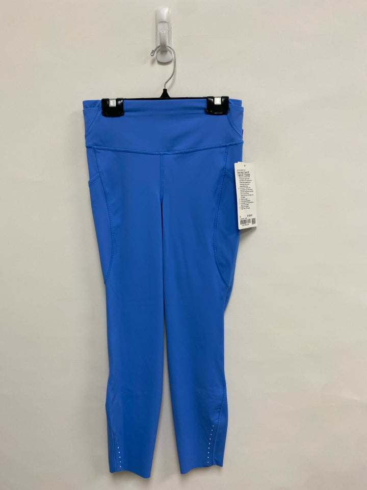 NWT Lululemon Size 6 Light Blue Athletic Leggings