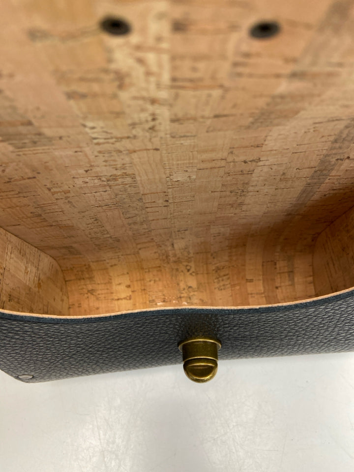 Black Wood Crossbody