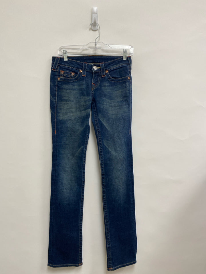 True Religion Size 26 Blue Denim Ladies Jeans