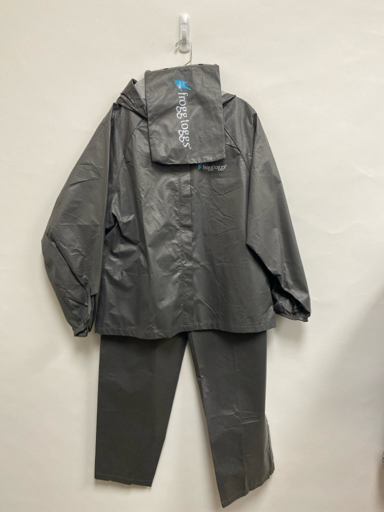 Size L Gray Ladies 2pc Pant Set