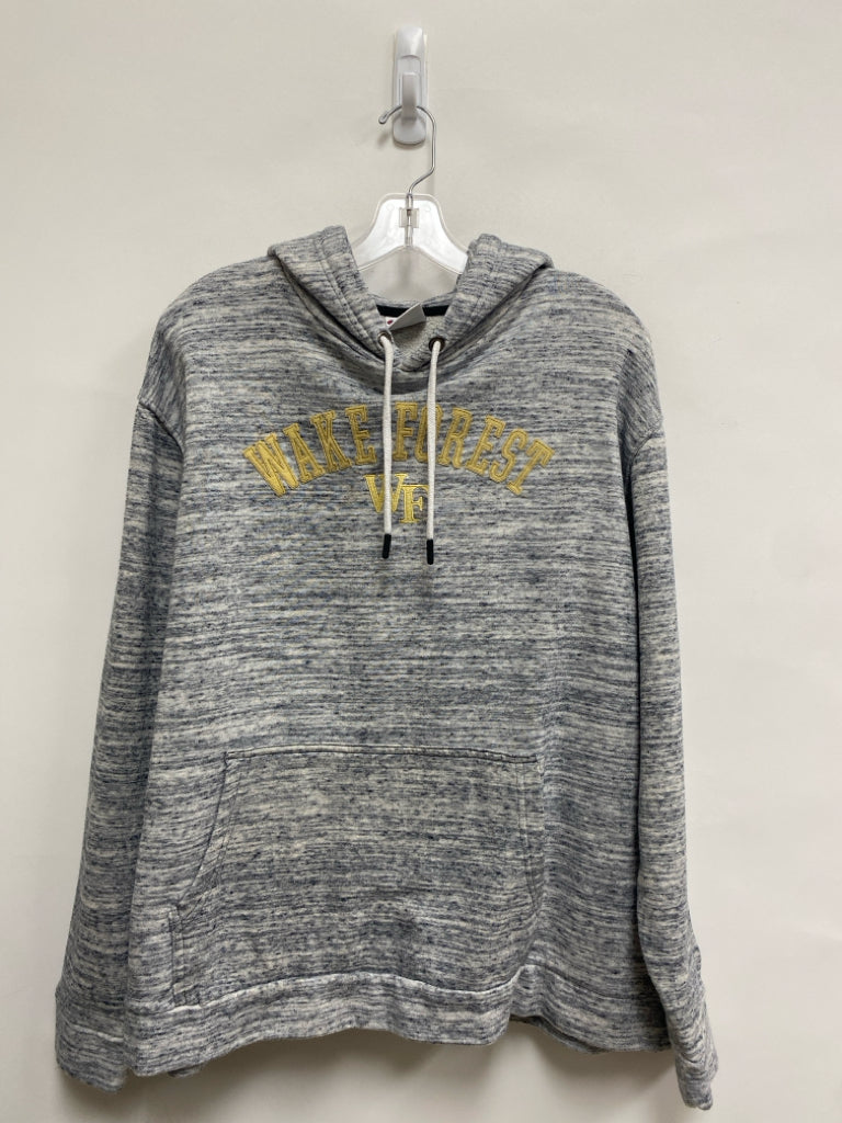 Champion Size XL Gray Wake Forest Hooded Ladies Sweatshirt