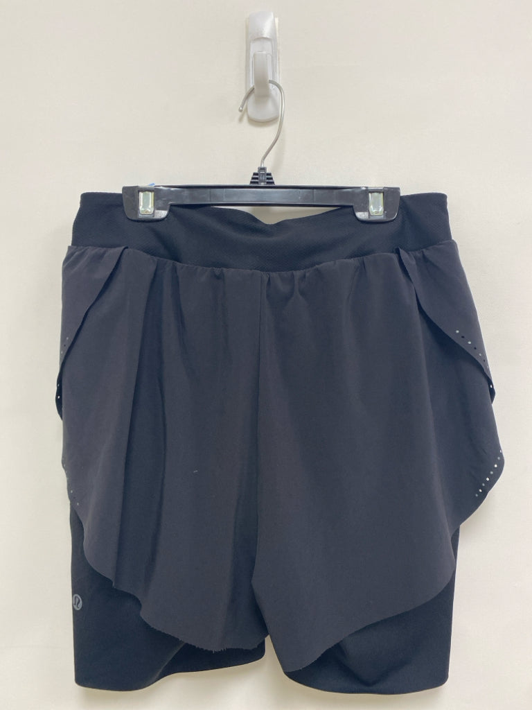 Lululemon Size 8 Black Athletic Shorts