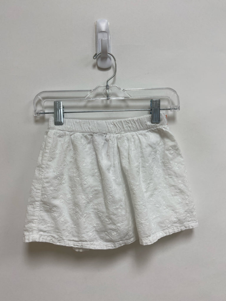 J. Khaki SIZE 4 White Embroidered Girl&