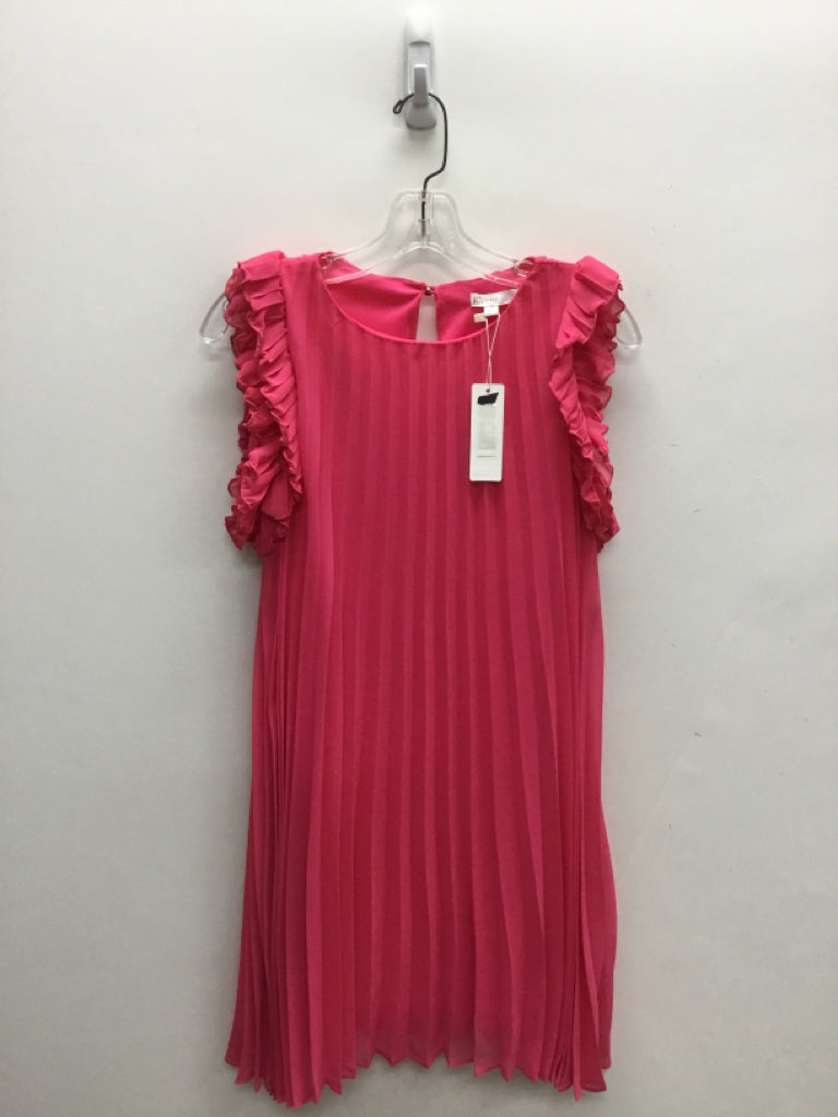 NWT SIZE XL Pink Pleats Girl&