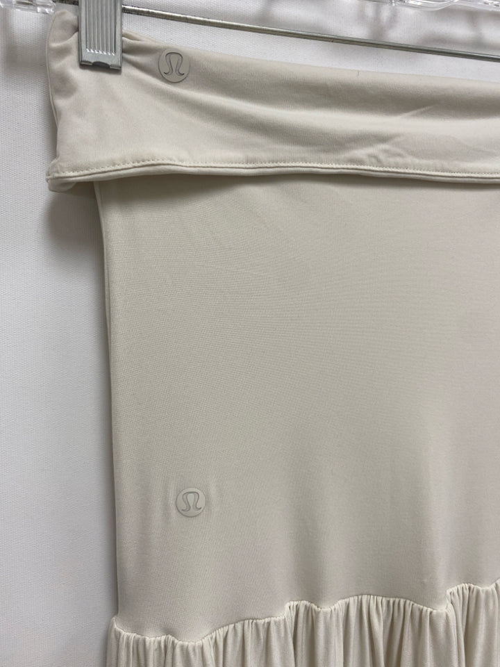 Lululemon Size S Cream Maxi Ladies Dress