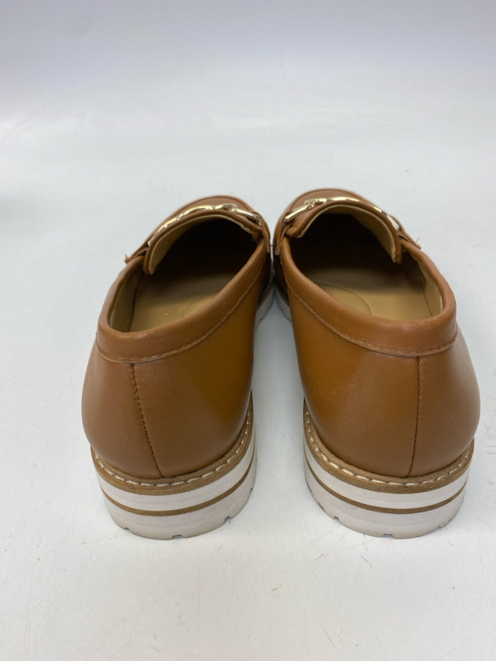Talbots  Size 7 Brown Gold Accent(s) Flats