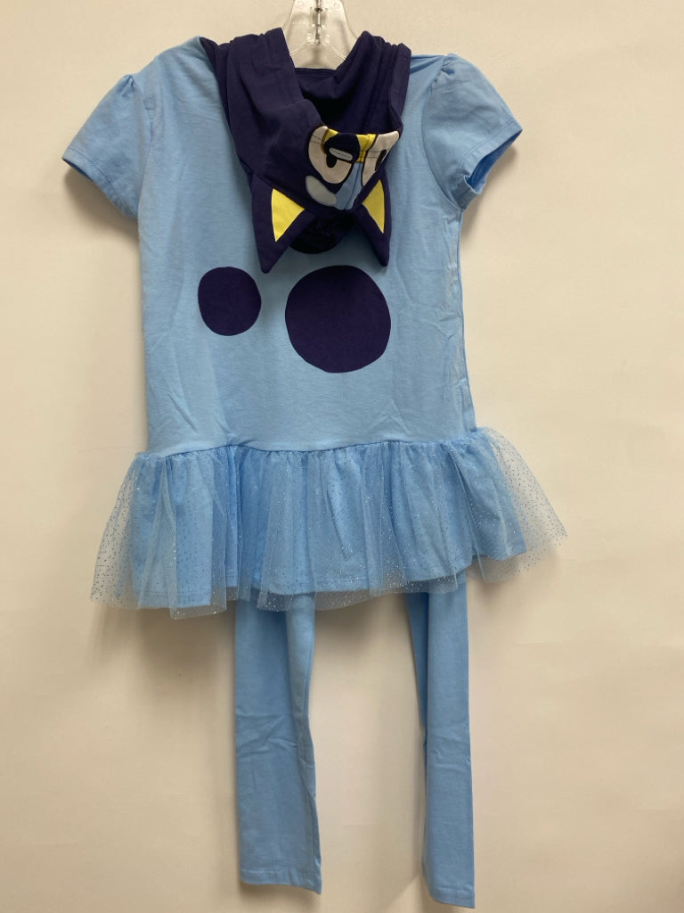 SIZE 7/8 Powder Blue Navy Girl&