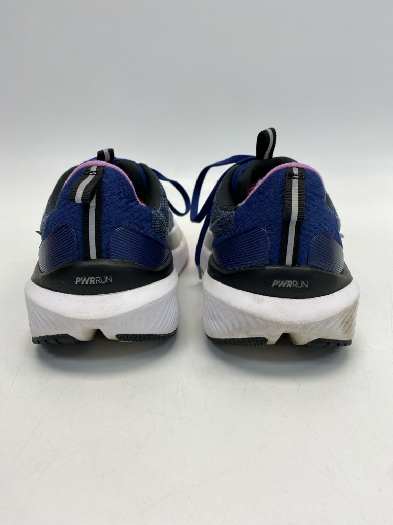 Saucony  Size 7.5 Blue Lace-up Sneakers