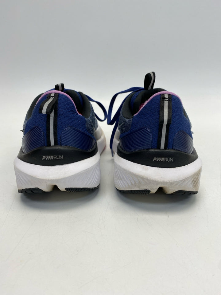 Saucony  Size 7.5 Blue Lace-up Sneakers