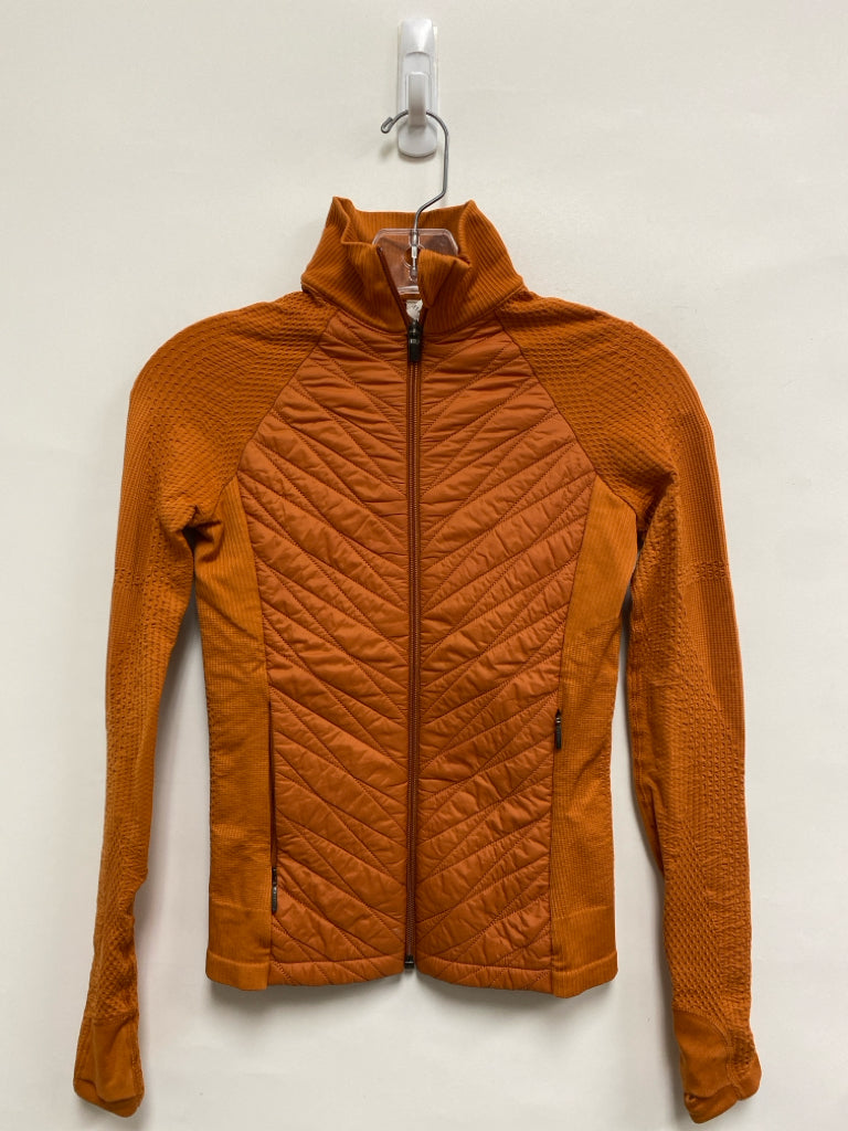 Athleta Size XXS Orange Zip Down Athletic Jacket
