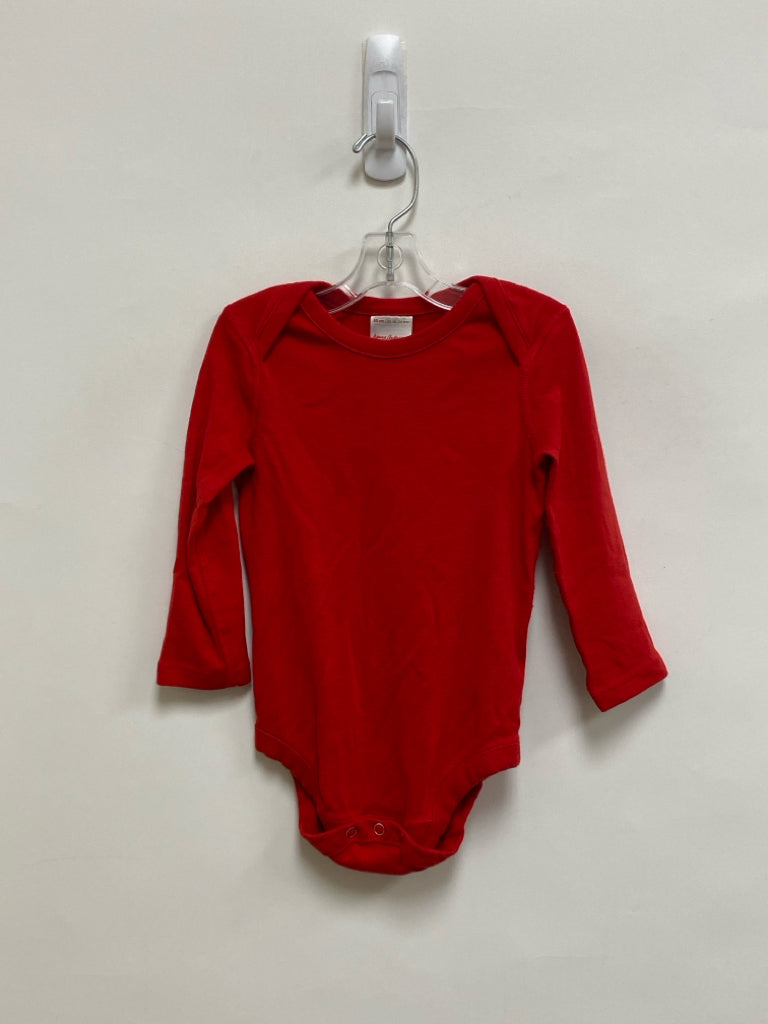 hanna Andersson SIZE 18-24M Red Long Sleeve Boy&