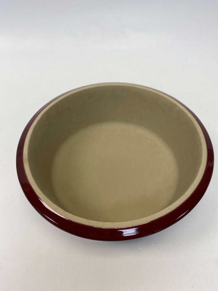 Pampered Chef Dark Red Bakeware