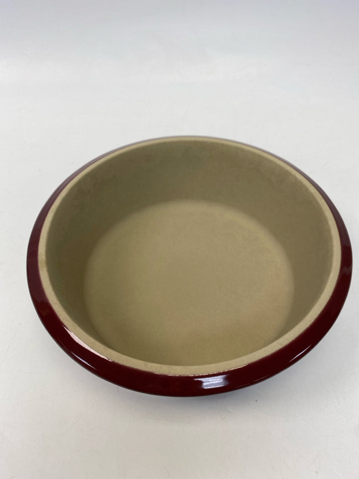 Pampered Chef Dark Red Bakeware