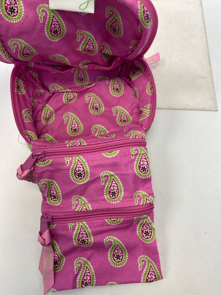 Vera Bradley Pink Green Paisley Handbag