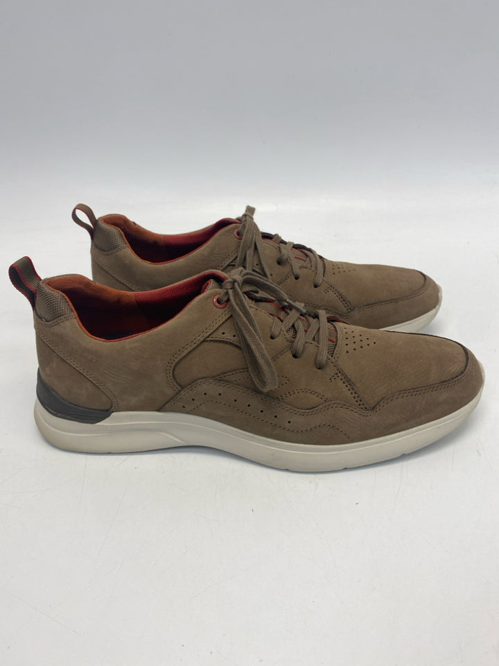 Rockport Size 11.5 Brown Lace-Up Men&