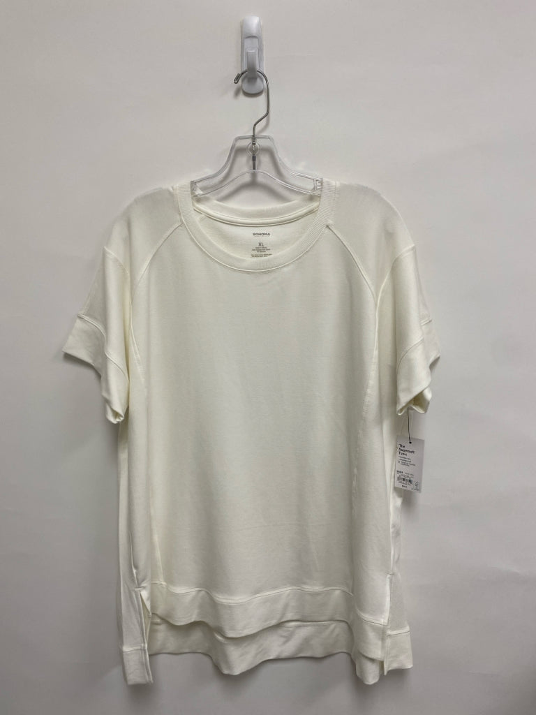 NWT Sonoma Size XL White Tunic Ladies Top
