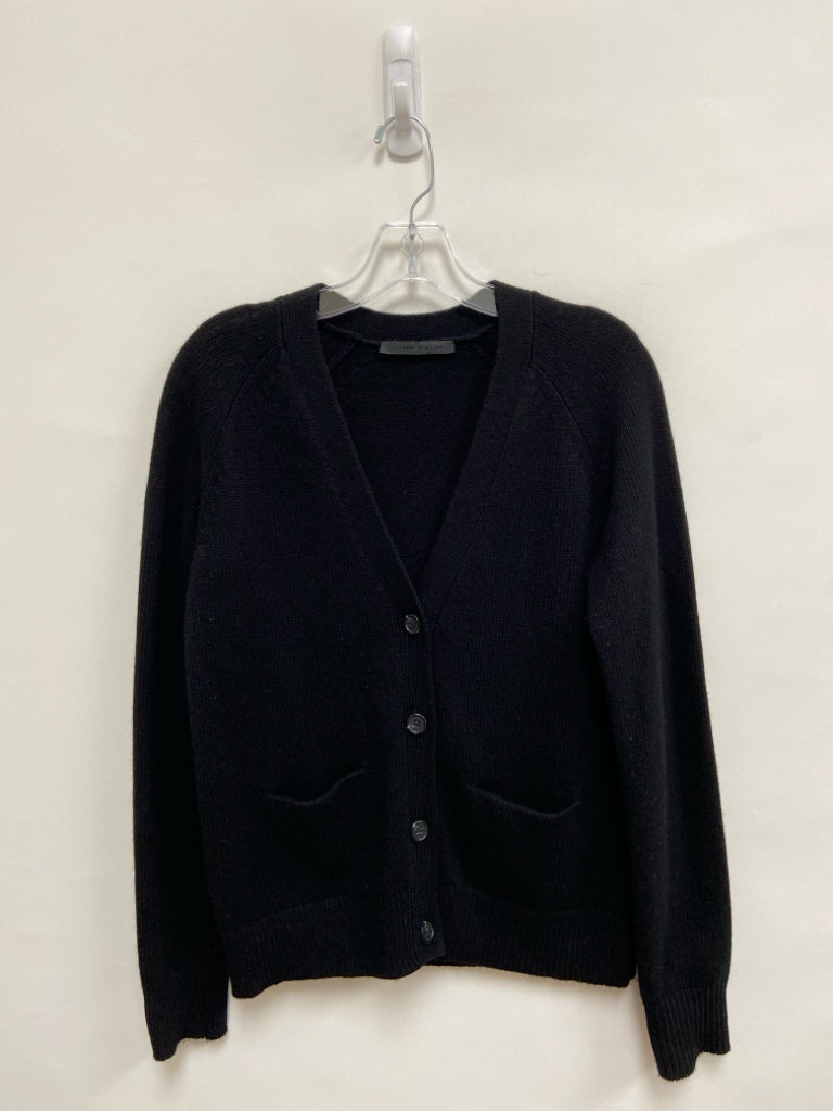 jenni kayne Size S Black Cardigan Cashmere Ladies Sweater