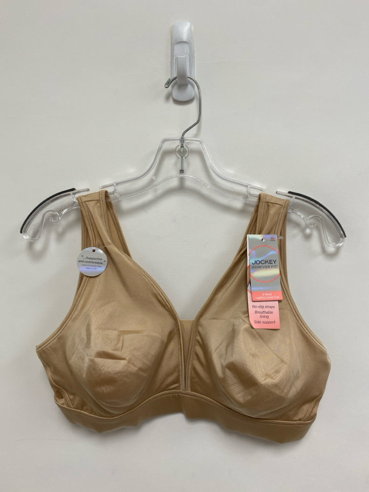 NWT Jockey  SIZE  3X Tan V Neck Plus Size Bra