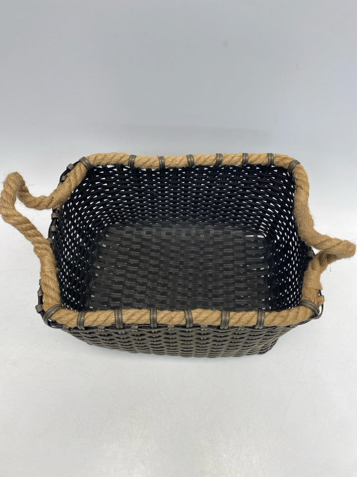 Brown Natural Woven Basket