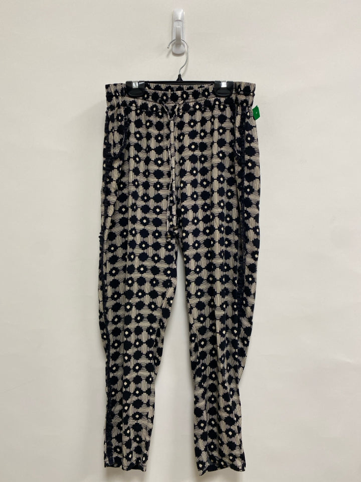 Hei Hei Size M Black Tan Print Ladies Pants