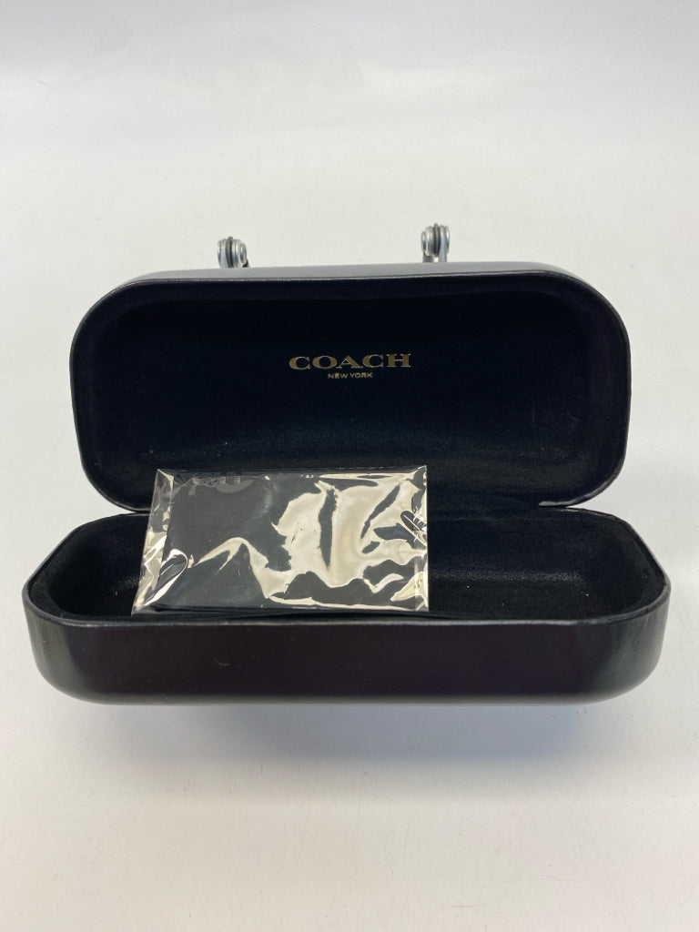 Coach Black Glasses Case