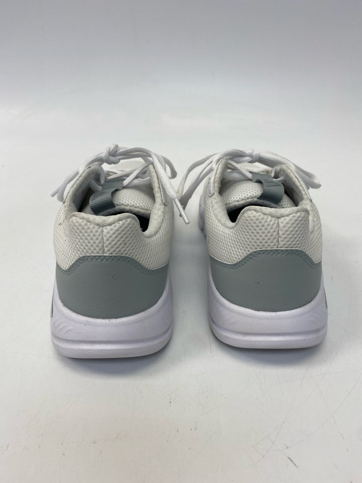 Adidas  Size 6.5 Wht/Cream Lace-up Sneakers