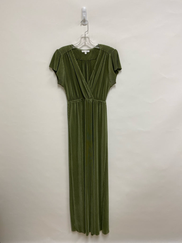 BALTIC BORN Size S Sage Crinkle Maxi Ladies Dress
