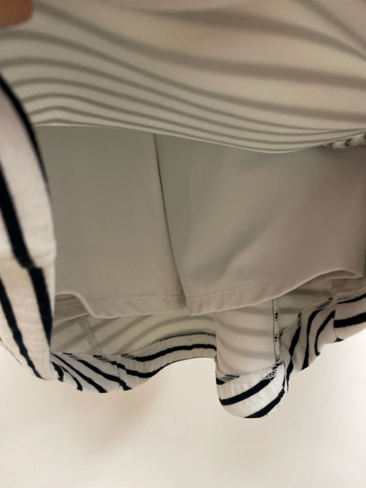 Abercrombie Kids SIZE 9/10 White Black Stripe Sleeveless Girl&