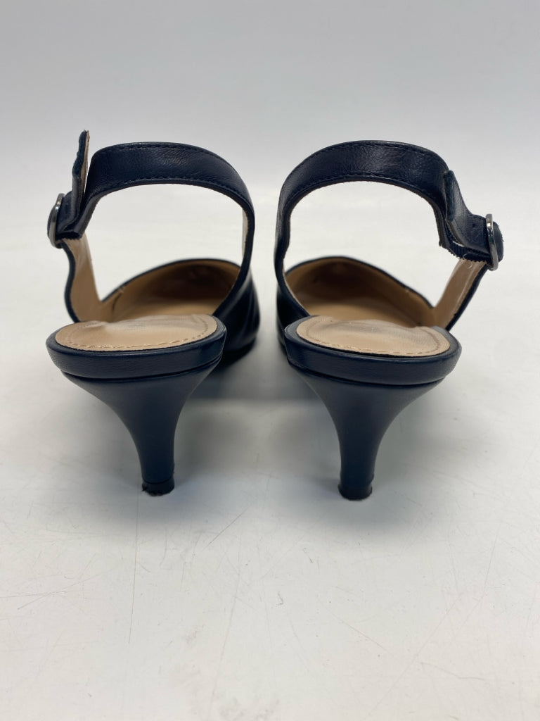Limited US Shoe Size 8 Navy Heels