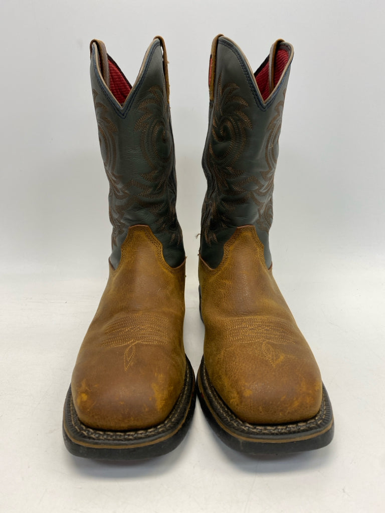 Size 10 Brown Western Men&