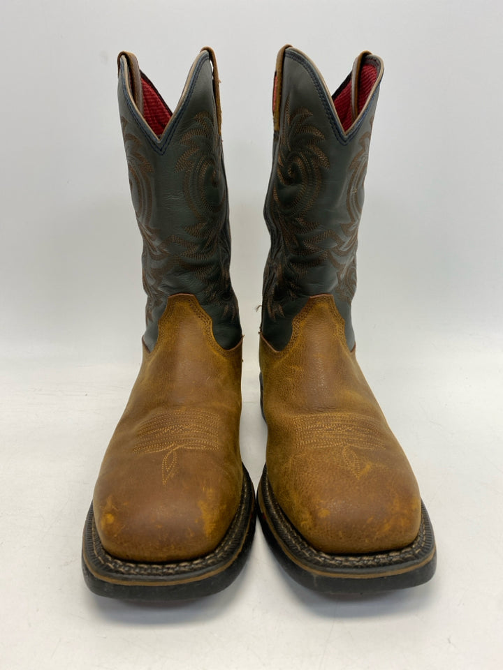 Size 10 Brown Western Men&