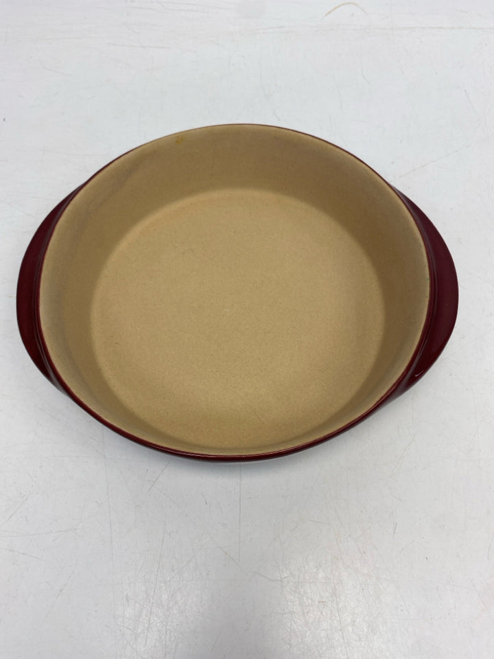 Pampered Chef Burgundy Bakeware
