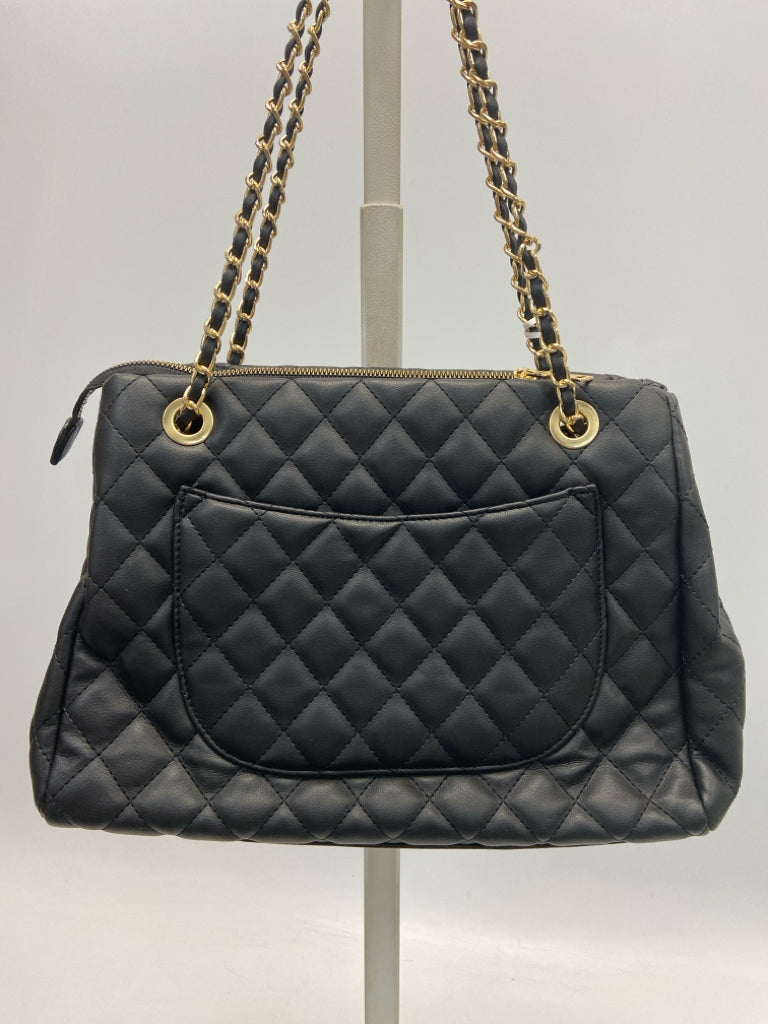 NWT Black Quilted Handbag